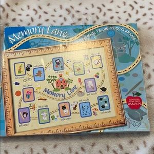 Memory Lanes School Years Photo Frame